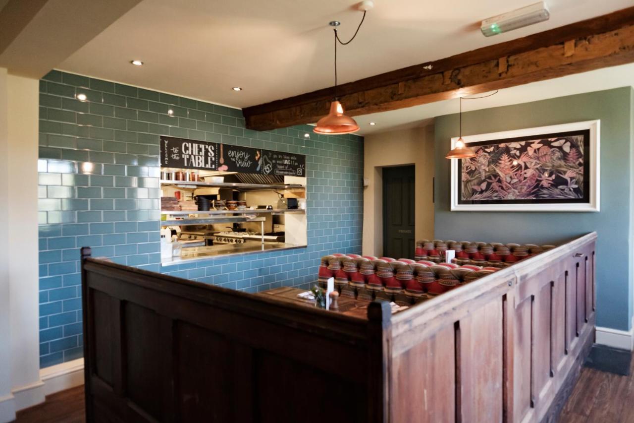 The Bower Inn Bridgwater Zewnętrze zdjęcie Interior of the restaurant